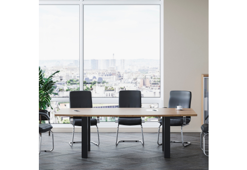 Стол для переговоров Бруно, цвет дуб табак