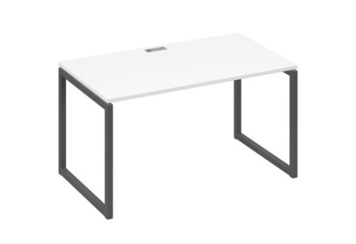 Стол письменный Мира Одри, цвет белый премиум + антрацит