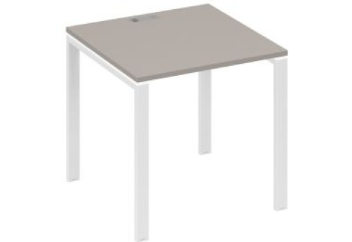 Стол письменный Мира Нумо, цвет мокко премиум + белый