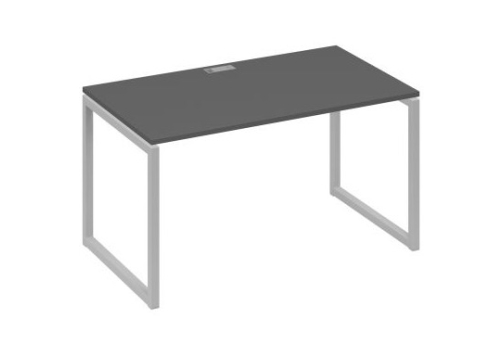 Стол письменный Мира Одри, цвет антрацит премиум + серый