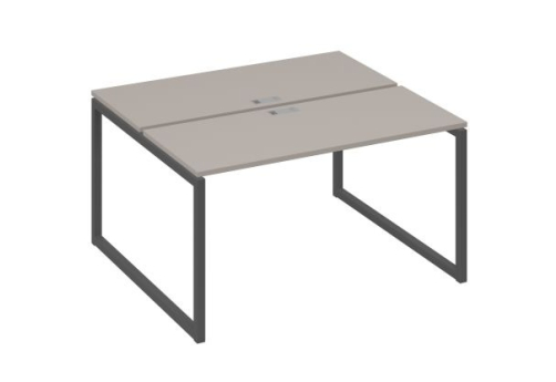 Рабочая станция (2х140) Мира Одри, цвет мокко премиум + антрацит