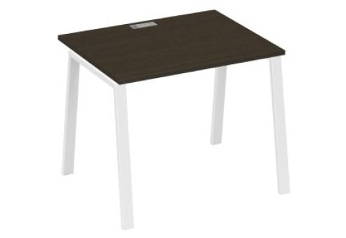 Стол письменный Мира Трио, цвет венге + белый