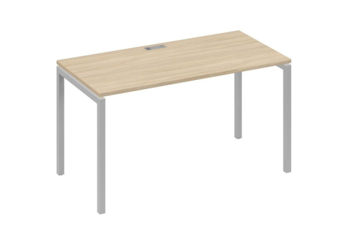 Стол письменный Мира Лофт, цвет дуб скандинавский + серый