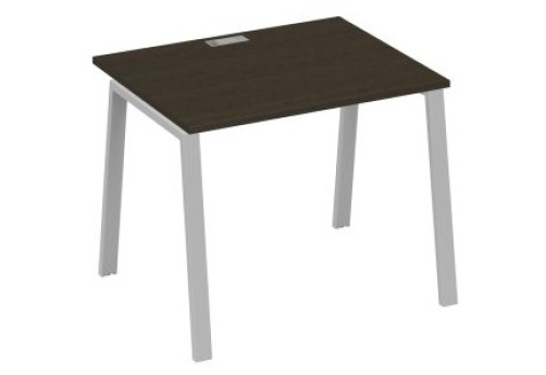 Стол письменный Мира Трио, цвет венге + серый