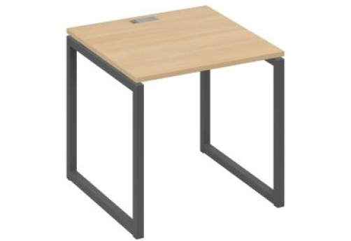 Стол письменный Мира Одри, цвет натуральный дуб + антрацит