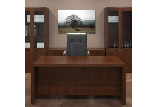 Стол письменный Амати, цвет темный орех