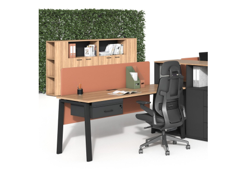 Стол письменный с ящиком Франклин Персонал, цвет дуб