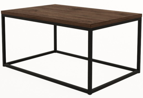 Стол журнальный прямоугольный Винси 1, цвет брауни