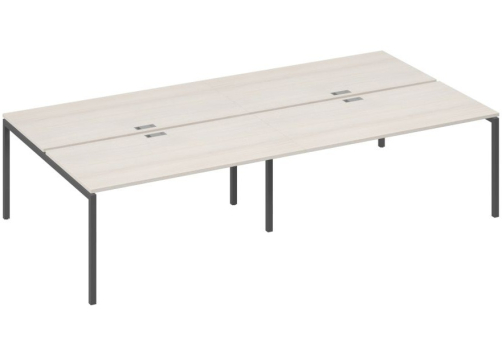 Рабочая станция 4х160 Мира Лофт, цвет дуб шамони + антрацит