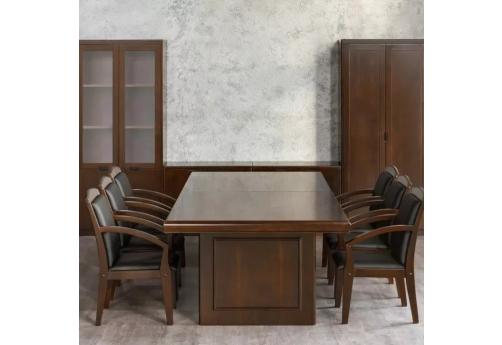 Стол для переговоров Север, цвет темный орех