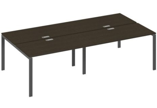 Рабочая станция (4х140) Мира Нумо, цвет венге + антрацит
