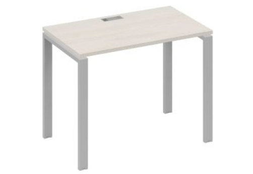 Стол письменный Мира Нумо, цвет дуб шамони + серый