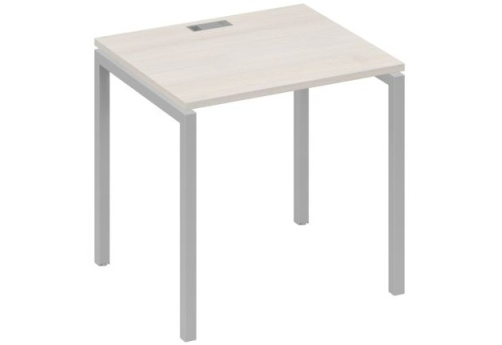 Стол письменный Мира Лофт, цвет дуб шамони + серый