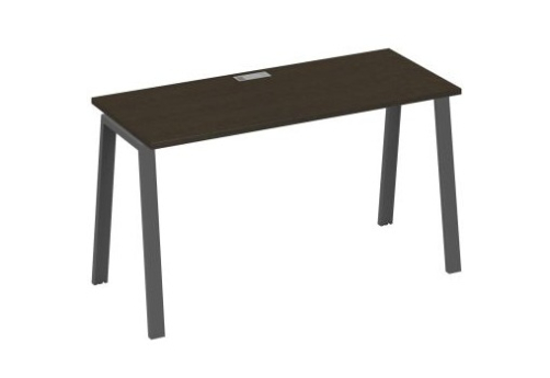 Стол письменный Мира Трио, цвет венге + антрацит