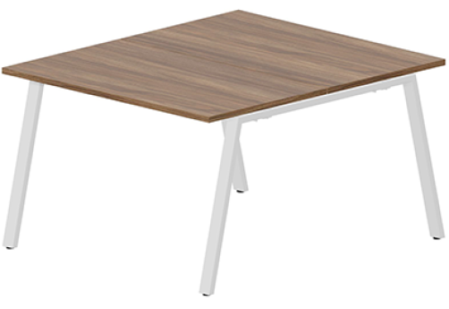 Стол составной на 2 рабочих места Сильвана, цвет орех