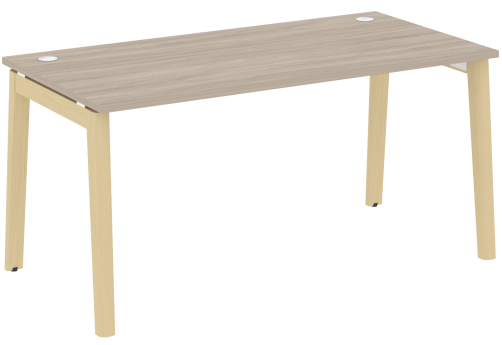 Стол прямой, цвет дуб аттик