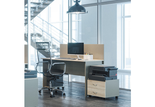 Стол письменный Гардения Офис, цвет дуб сонома