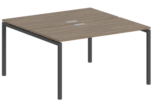 Рабочая станция Индиго Форт, цвет дуб темный + антрацит