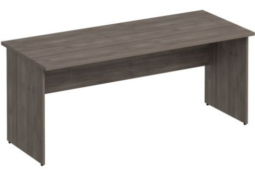 Стол рабочий офисный Прайм, цвет шамони темный