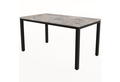 Стол обеденный прямоугольный Мальта, цвет базальт