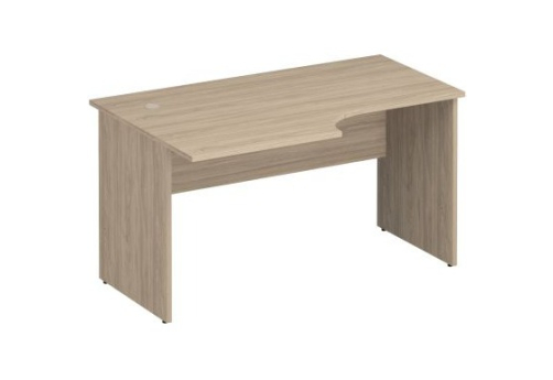 Стол эргономичный компактный левый Тарли, цвет вяз светлый