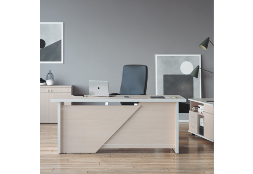 Стол письменный Бланка, 1900x800x780 мм, цвет светлый дуб