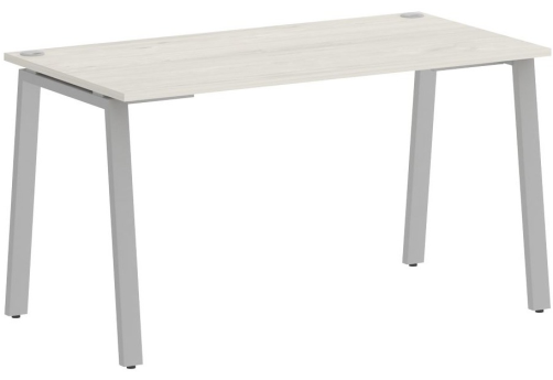 Стол письменный, цвет дуб наварра + серый