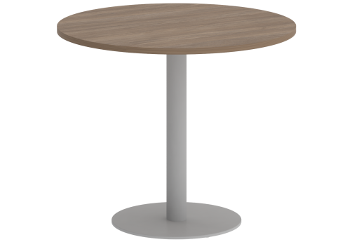 Стол для переговоров круглый, цвет дуб аризона