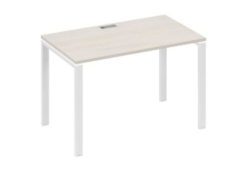 Стол письменный Мира Нумо, цвет дуб шамони + белый