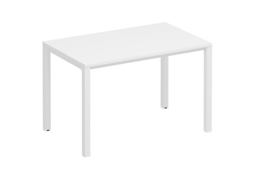 Стол письменный Прайм Металл 50, цвет белый + белый
