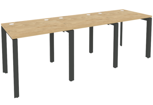 Рабочая станция, цвет тиквуд светлый