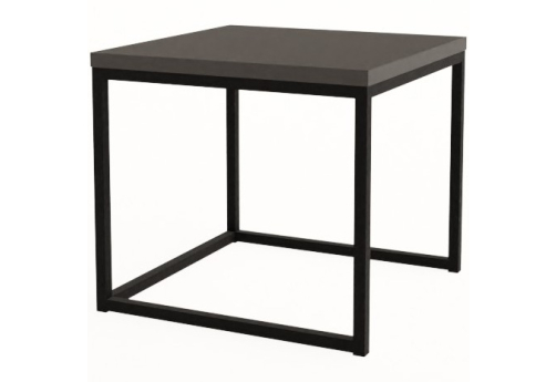 Стол журнальный квадратный большой Винси 1, цвет графит