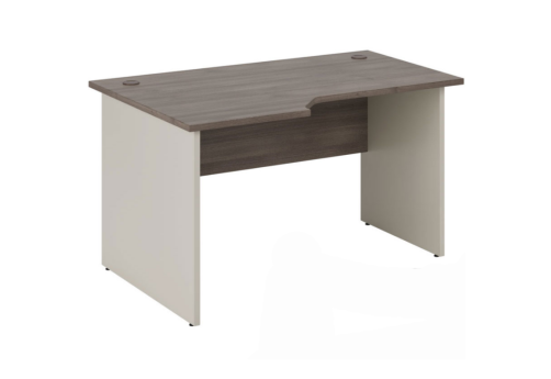 Стол эргономичный левый, цвет шамони темный