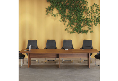 Стол для переговоров Смарт, 3 секции, цвет орех