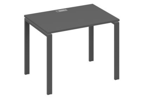 Стол письменный Мира Нумо, цвет антрацит премиум + антрацит