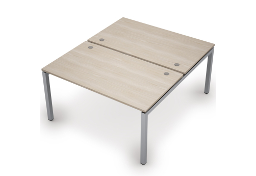 Бенч-система на 2 рабочих места Деко Тренд, цвет шамони светлый