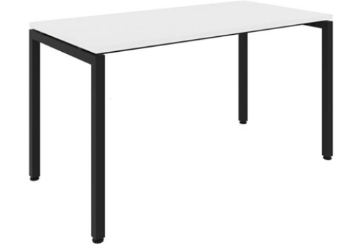 Стол рабочий Брента, цвет белый + антрацит