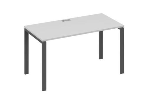 Стол письменный Мира Нумо, цвет серый + антрацит