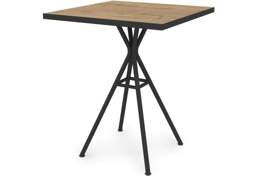 Стол обеденный квадратный Мальта, цвет тиквуд