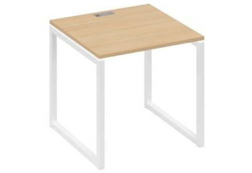 Стол письменный Мира Одри, цвет натуральный дуб + белый