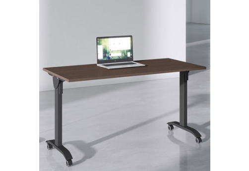 Стол мобильный складной Тиана Металл, цвет темный дуб