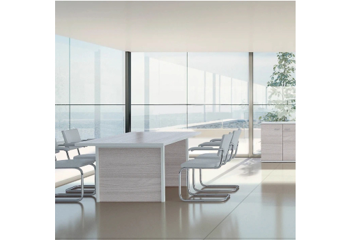 Стол для переговоров Минти, цвет светлый дуб