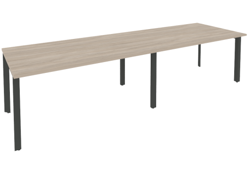 Стол для переговоров (2 столешницы), цвет дуб аттик