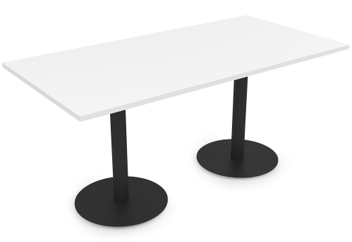 Стол прямоугольный Мальта, цвет белый