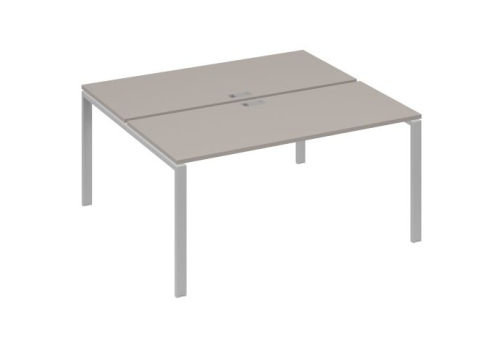 Рабочая станция (2х160) Мира Нумо, цвет мокко премиум + серый