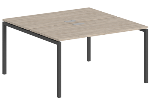 Рабочая станция Индиго Форт, цвет дуб светлый + антрацит