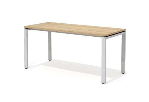 Стол рабочий прямой Некста Металл, цвет вяз
