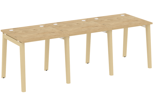 Рабочая станция, цвет тиквуд светлый