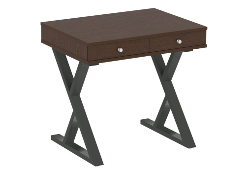 Стол письменный, цвет венге + антрацит