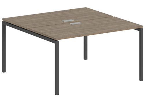 Рабочая станция Индиго Форт, цвет дуб темный + антрацит